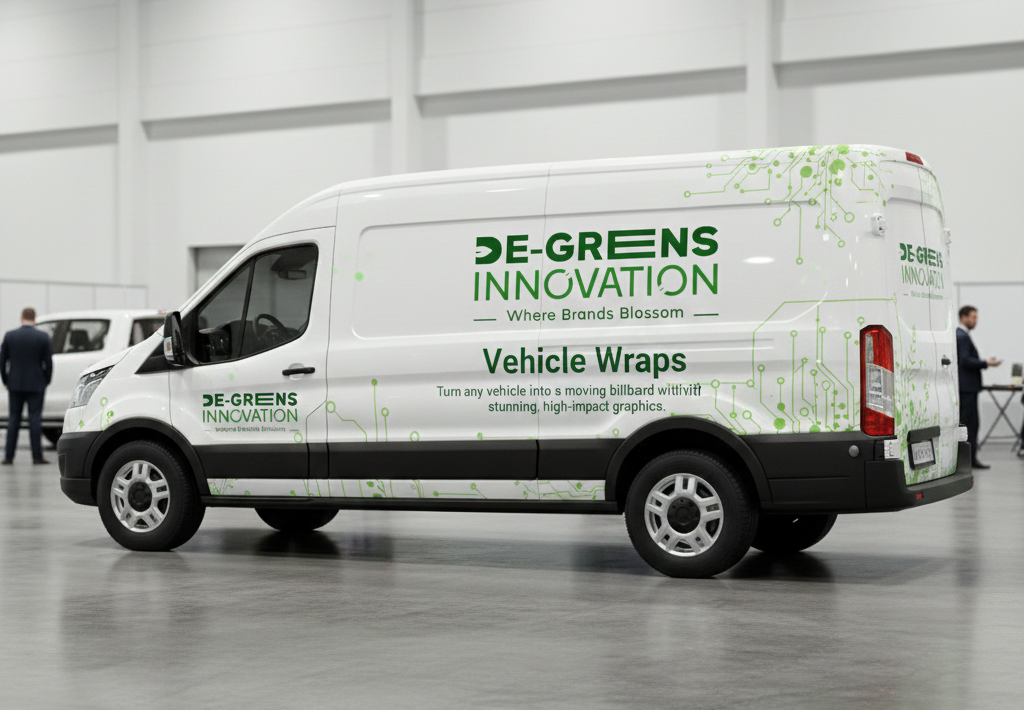 Vehicle Wrap Example by DE-GREENS INNOVATION
